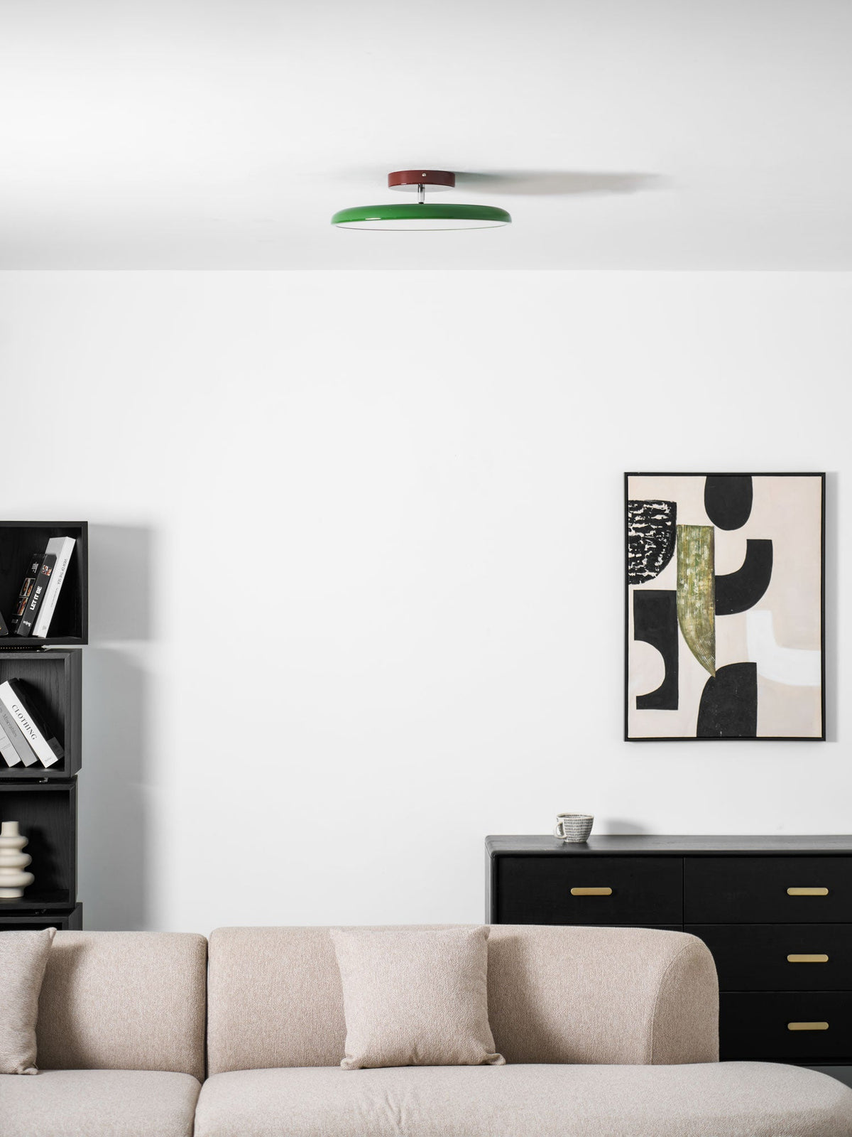 Pivot Adjustable Swing Arm Acrylic Ceiling Light for Sloped Ceilings