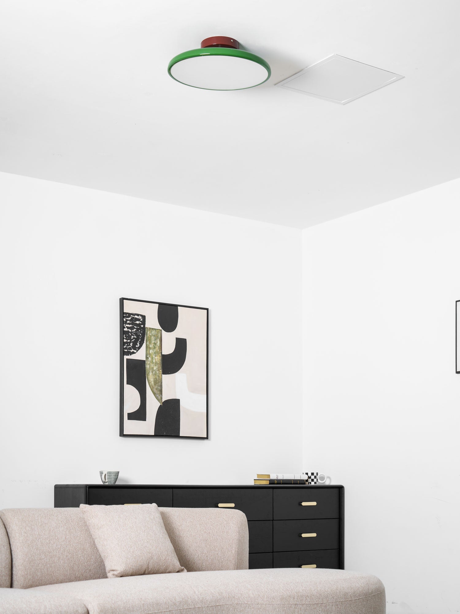 Pivot Adjustable Swing Arm Acrylic Ceiling Light for Sloped Ceilings