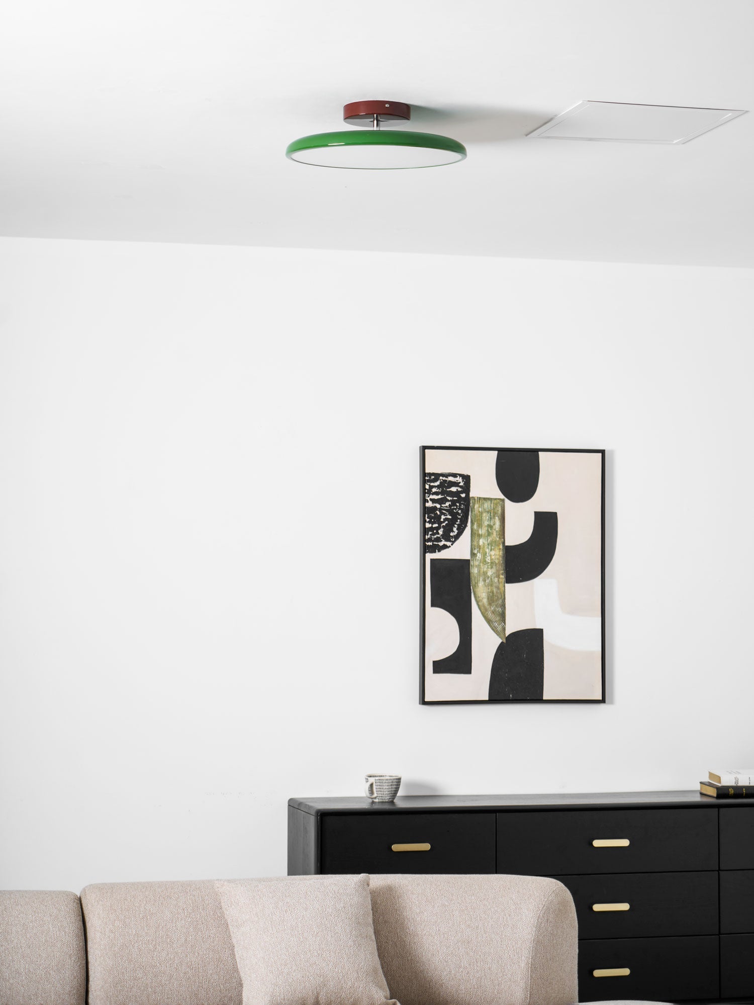 Pivot Adjustable Swing Arm Acrylic Ceiling Light for Sloped Ceilings
