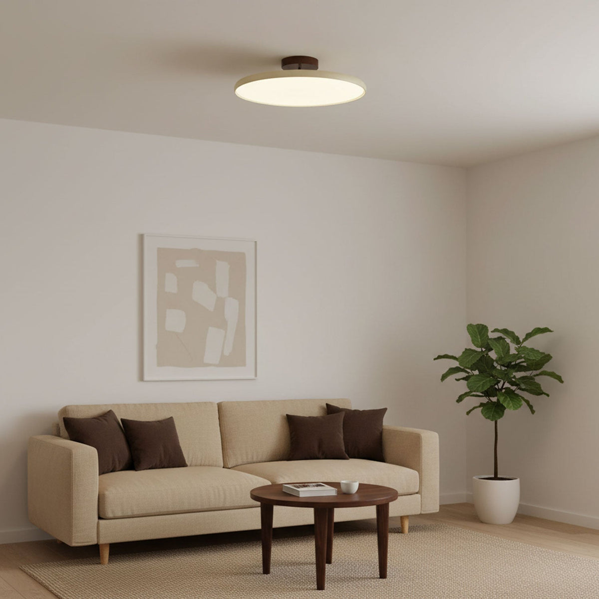 Pivot Adjustable Swing Arm Acrylic Ceiling Light for Sloped Ceilings