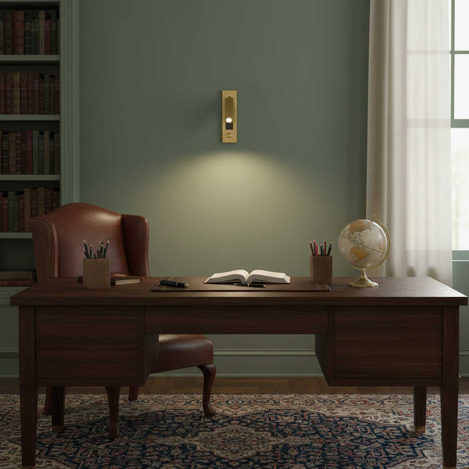 Hush Recessed Flush-Mount Dimmable Reading Light for Bedroom & Study
