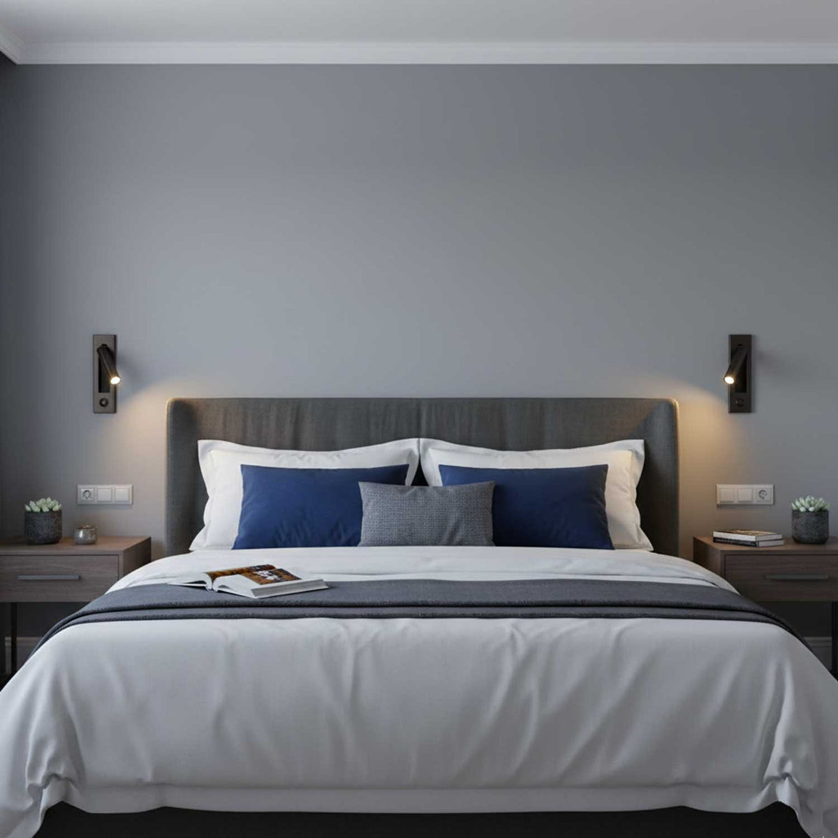 Hush Recessed Flush-Mount Dimmable Reading Light for Bedroom & Study