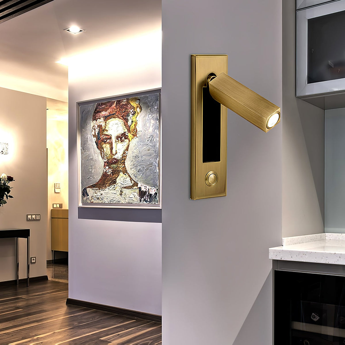 Hush Recessed Flush-Mount Dimmable Reading Light for Bedroom & Study