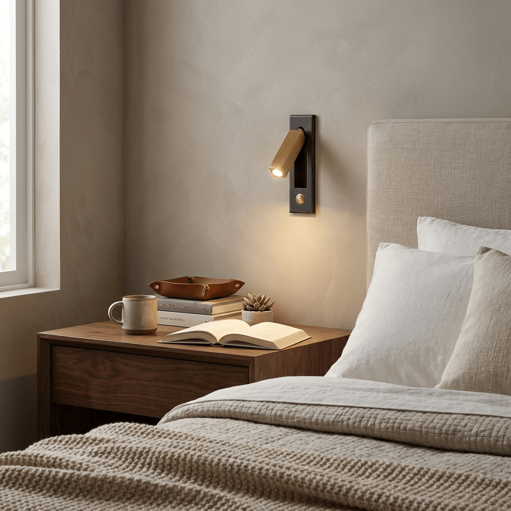 Hush Recessed Flush-Mount Dimmable Reading Light for Bedroom & Study
