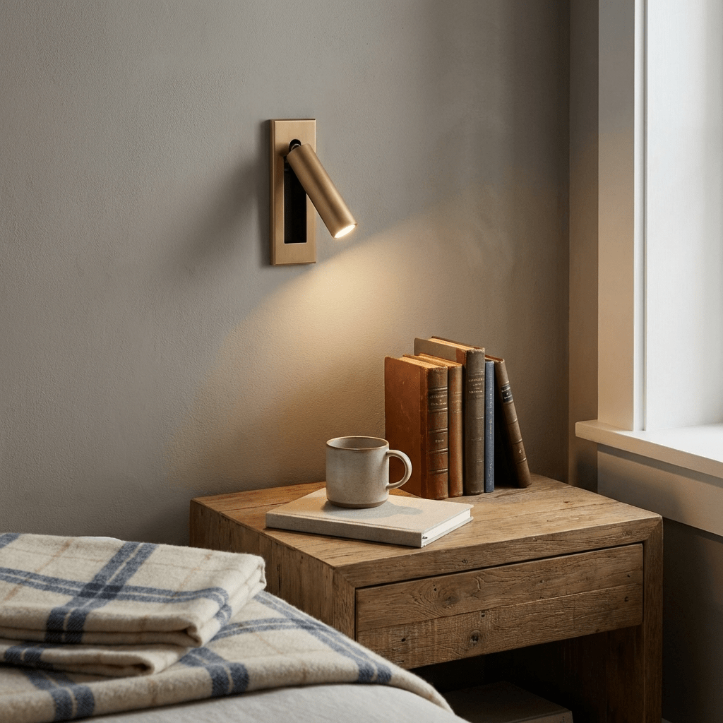 Hush Recessed Flush-Mount Dimmable Reading Light for Bedroom & Study