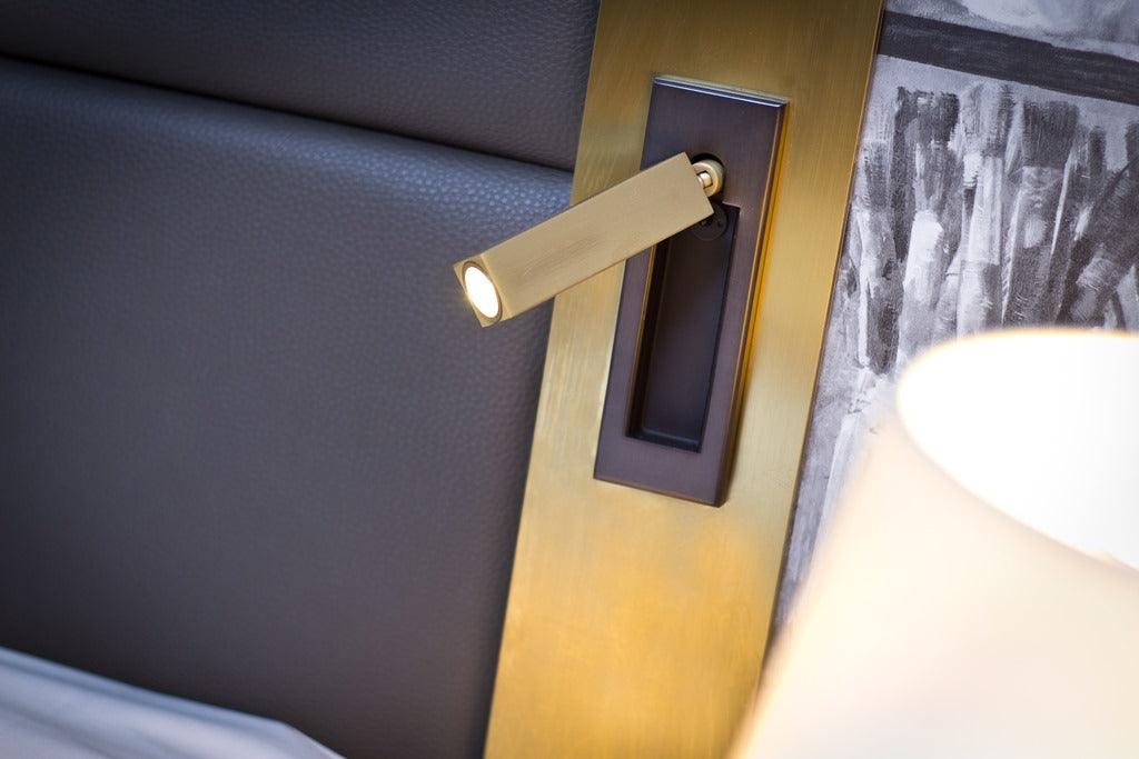 Hush Recessed Flush-Mount Dimmable Reading Light for Bedroom & Study