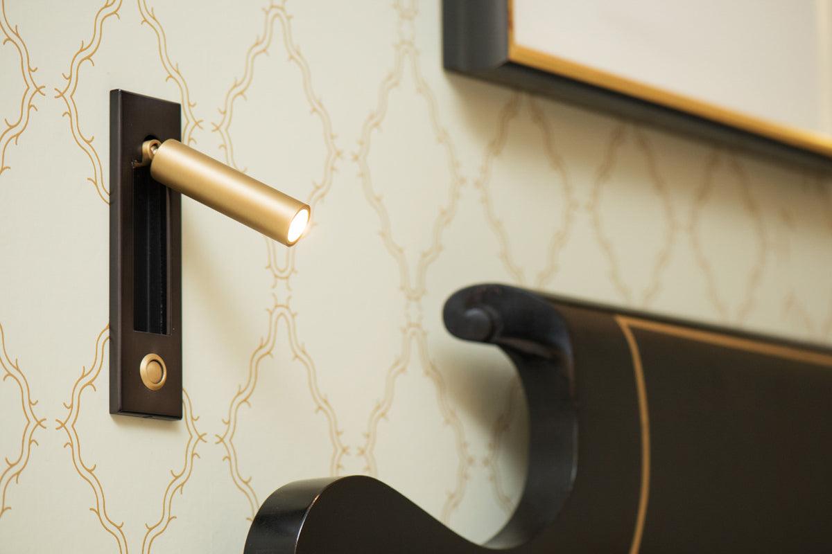Hush Recessed Flush-Mount Dimmable Reading Light for Bedroom & Study