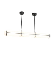 Endless Linear Cylinder Dimmable LED Pendant Light for Kitchen Islands