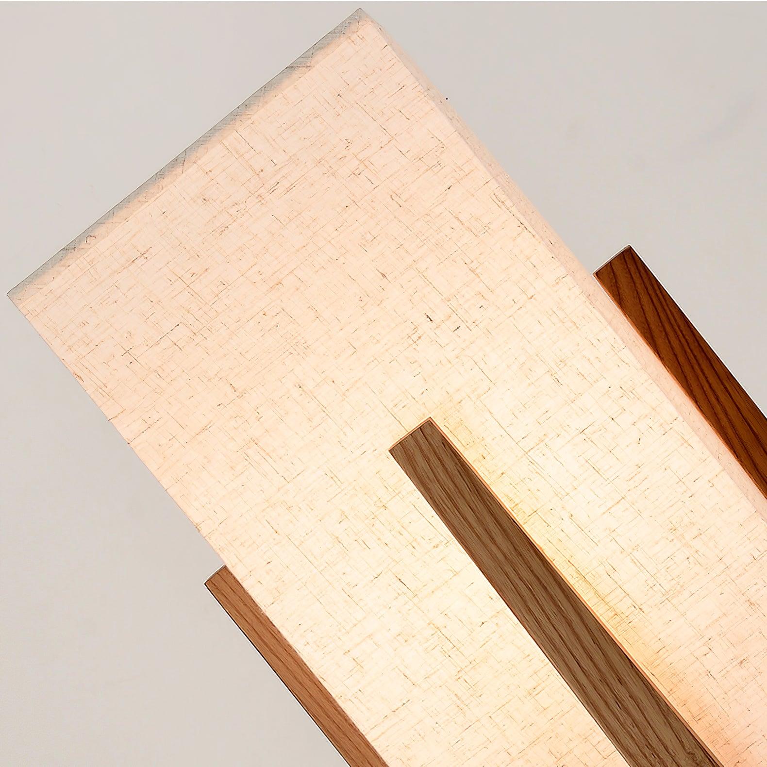 Haven Modern Farmhouse Wood Floor Lamp for Living Room & Bedroom