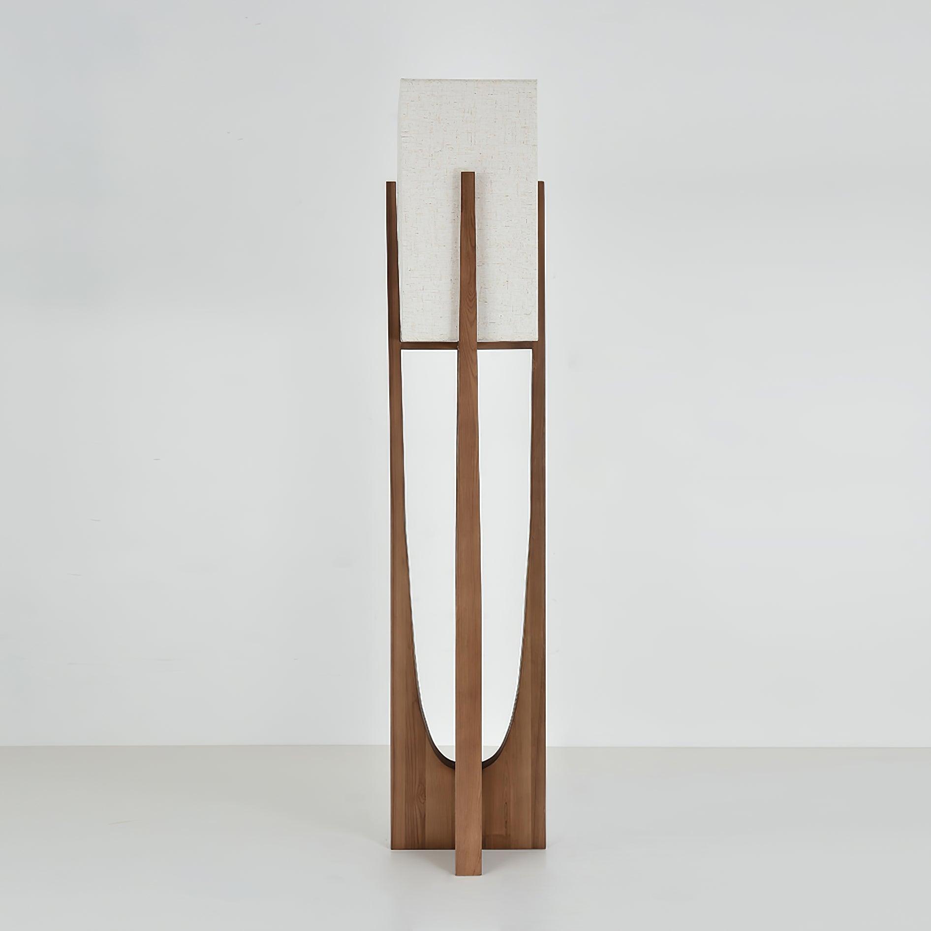 Haven Modern Farmhouse Wood Floor Lamp for Living Room & Bedroom