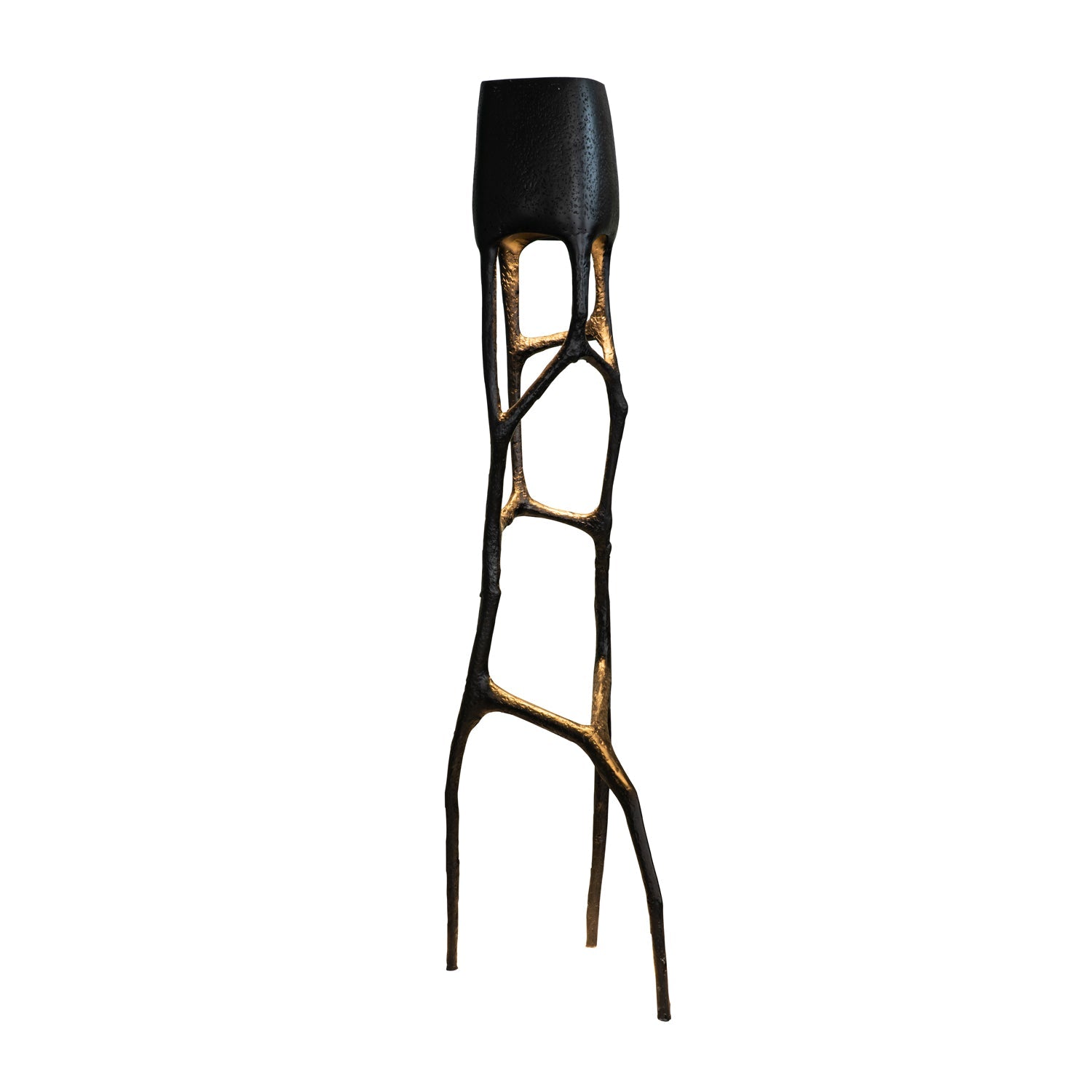 Vesper Gothic Sculptural Statement Floor Lamp for Bedroom Living Room