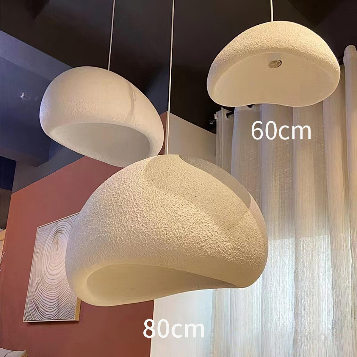 Nimbus Sculptural Cloud Sphere Pendant Light for Living Dining Room