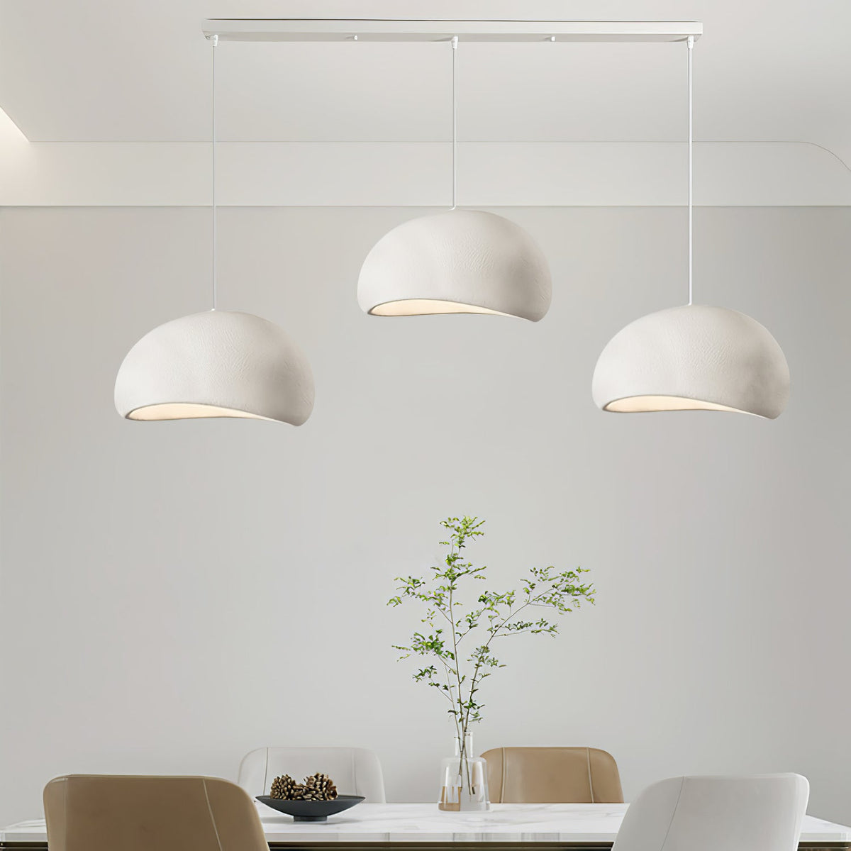 Nimbus Sculptural Cloud Sphere Pendant Light for Living Dining Room