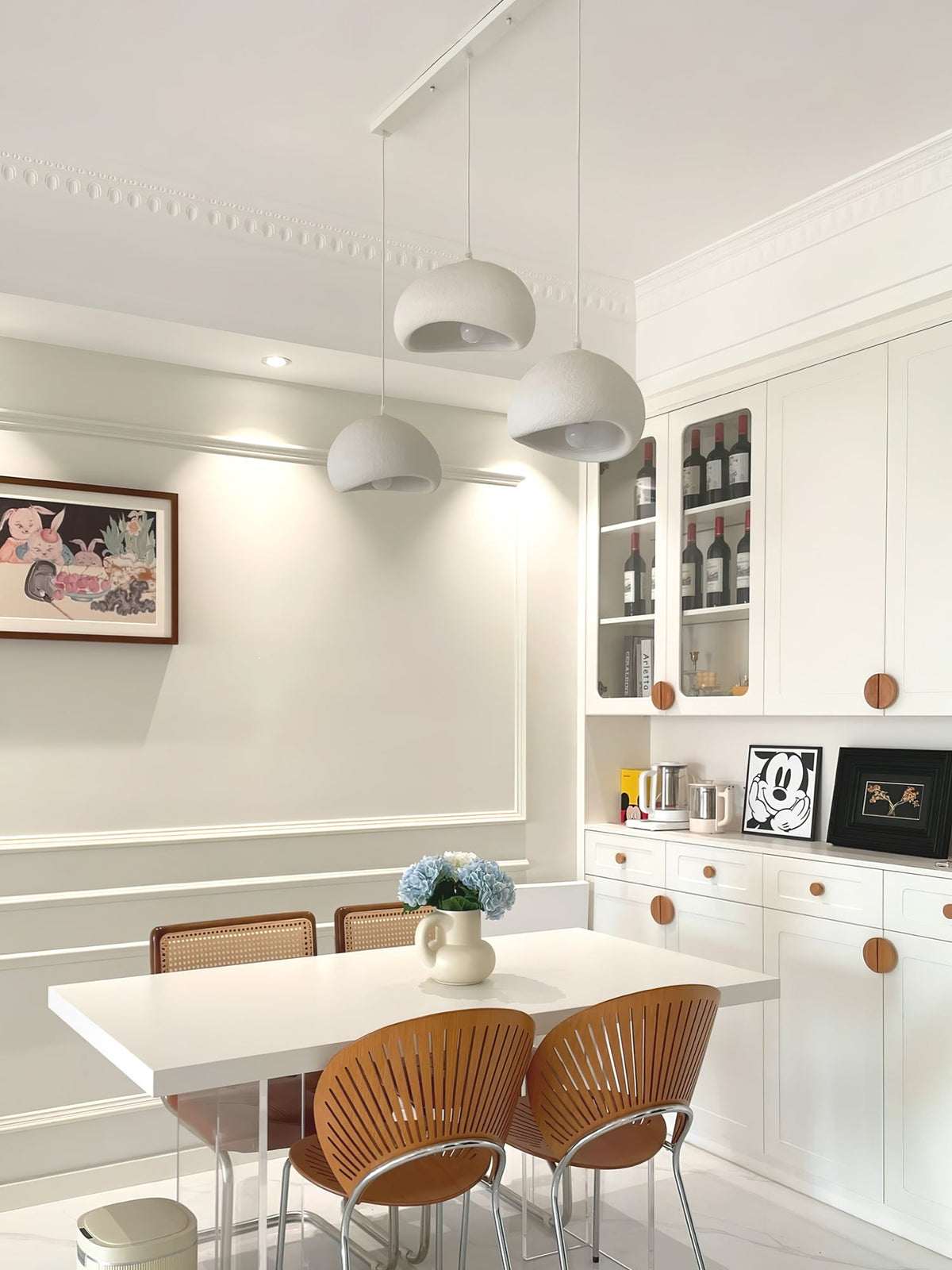 Nimbus Sculptural Cloud Sphere Pendant Light for Living Dining Room