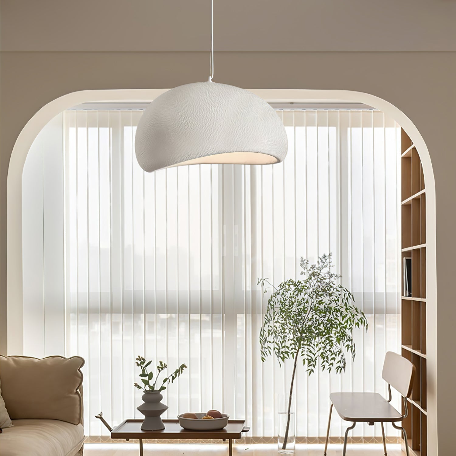 Nimbus Sculptural Cloud Sphere Pendant Light for Living Dining Room