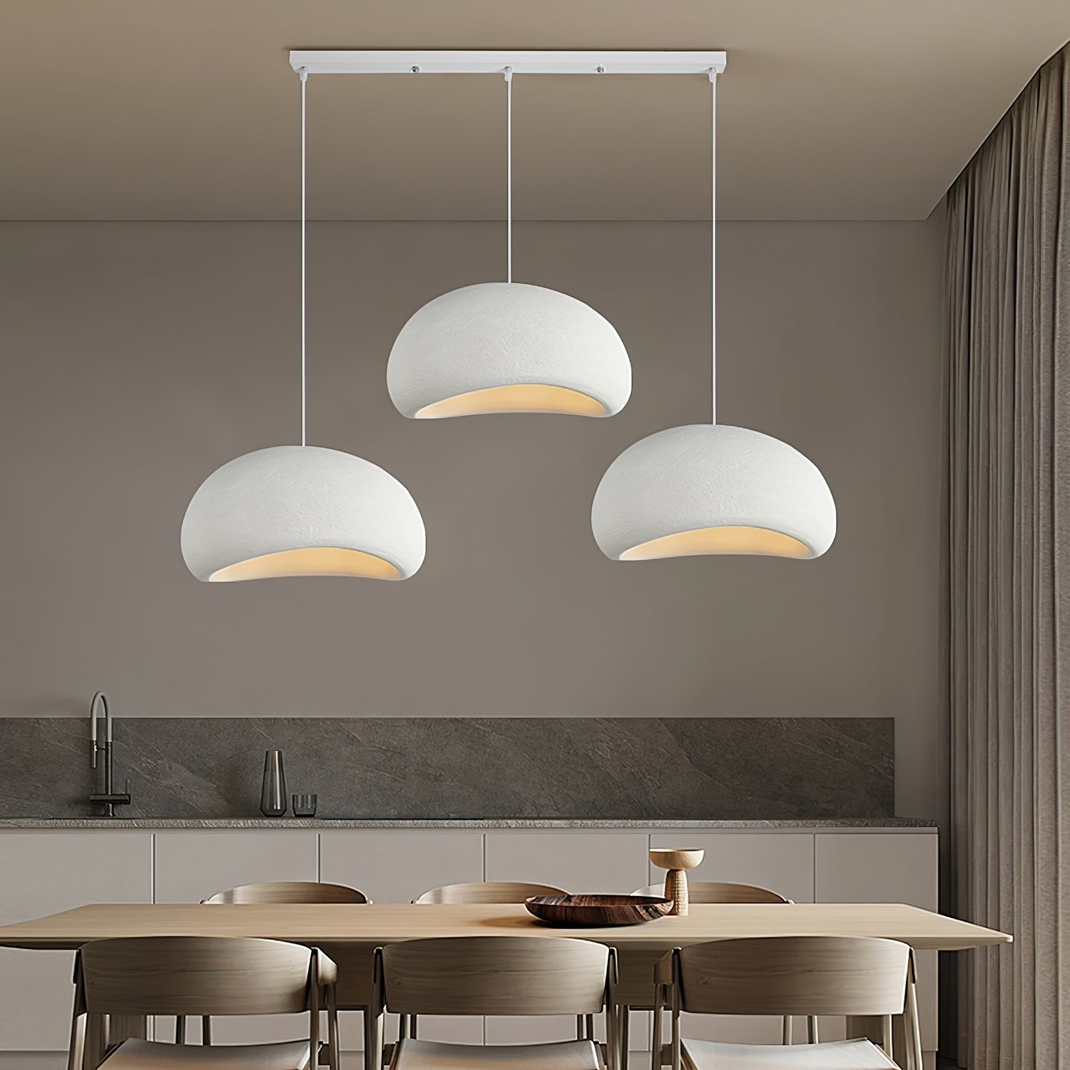 Nimbus Sculptural Cloud Sphere Pendant Light for Living Dining Room