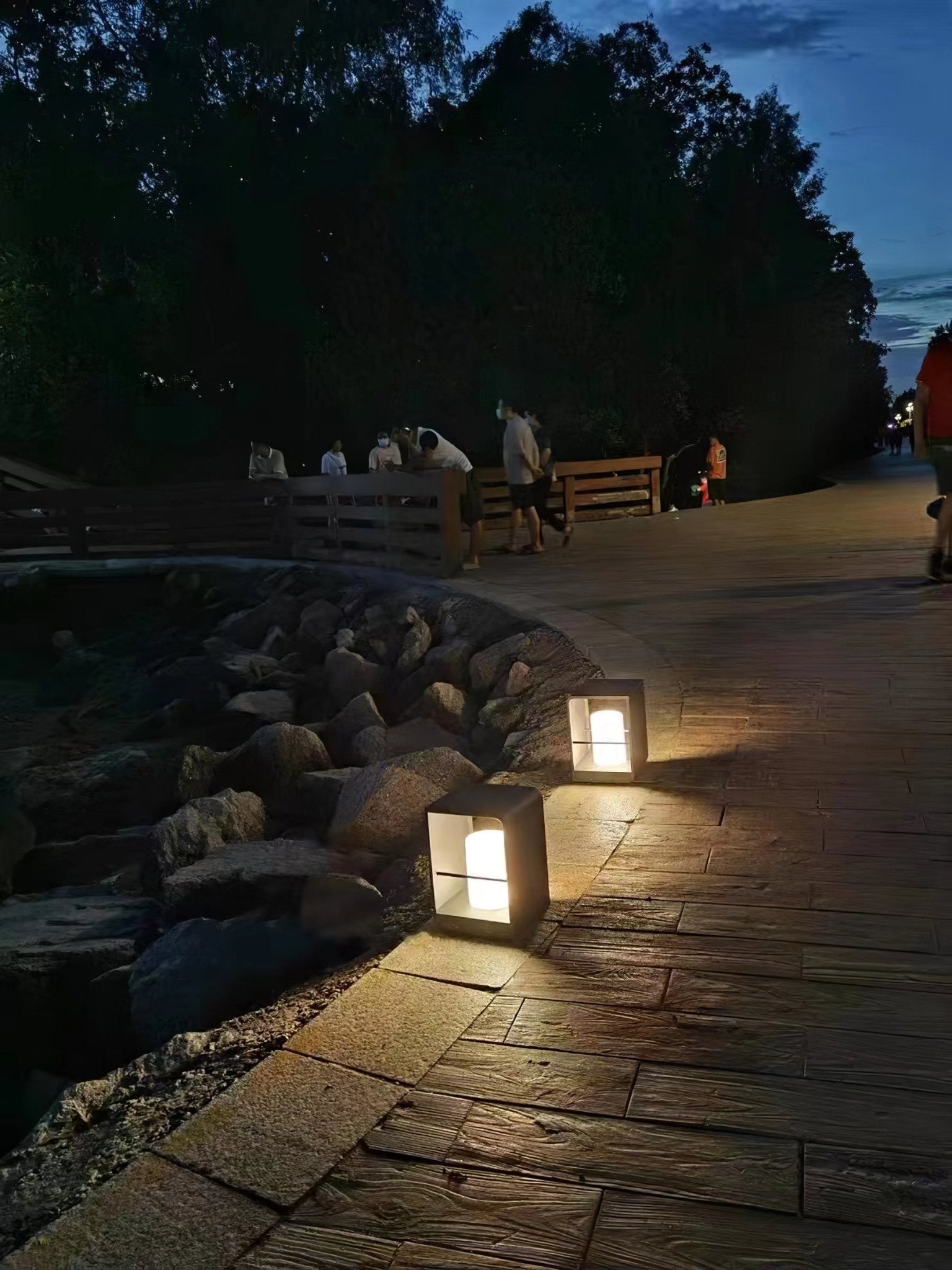 Dune Solar Powered Garden Path Light Stainless Steel for Lawns Patios