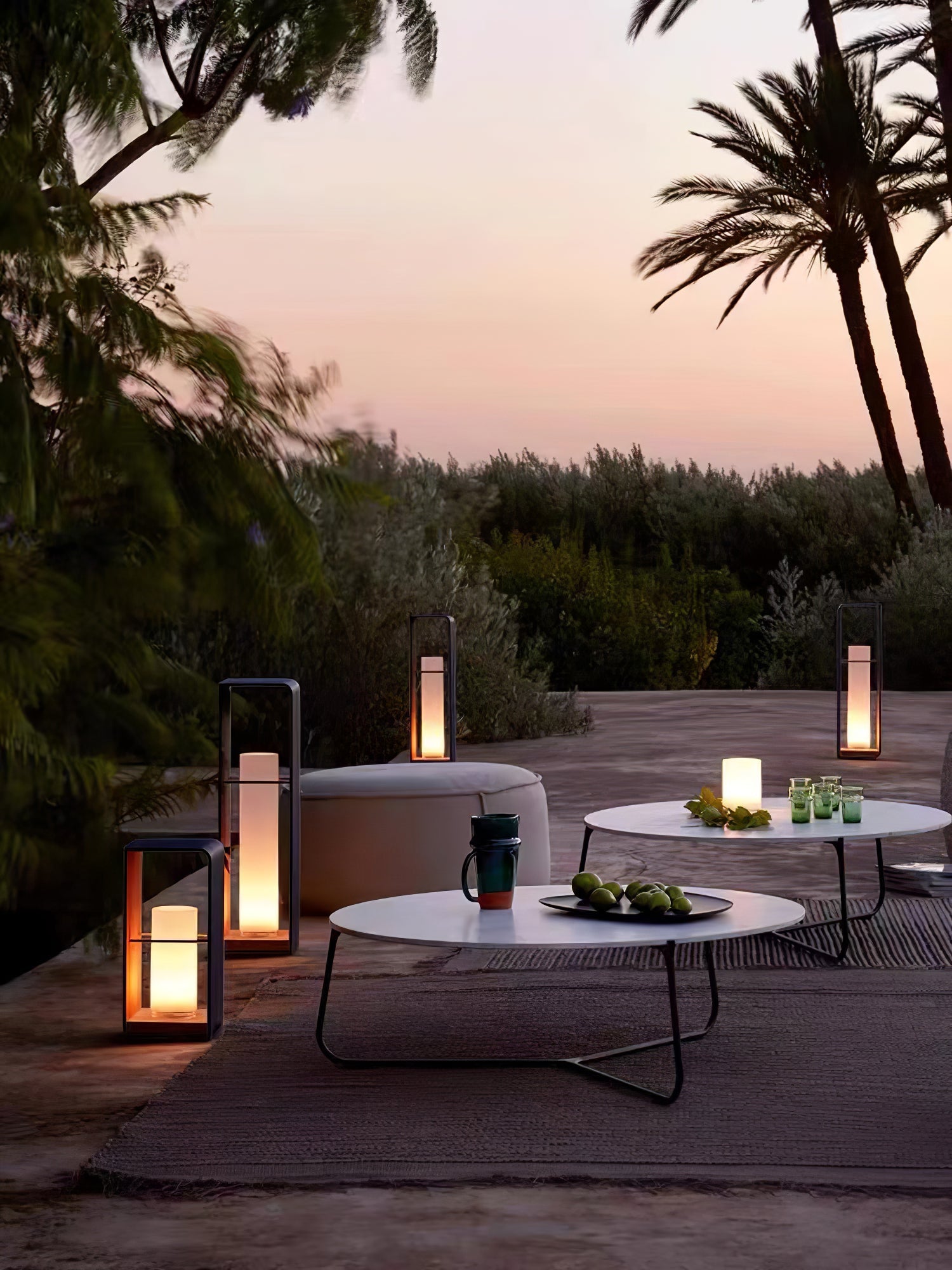 Dune Solar Powered Garden Path Light Stainless Steel for Lawns Patios