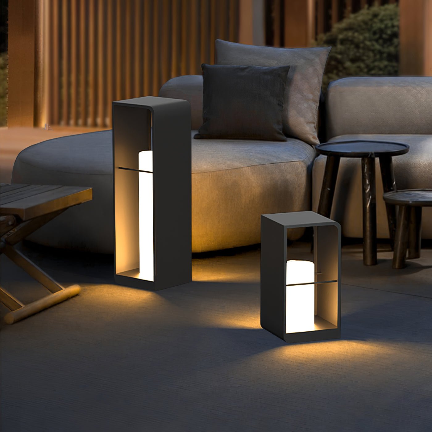 Dune Solar Powered Garden Path Light Stainless Steel for Lawns Patios