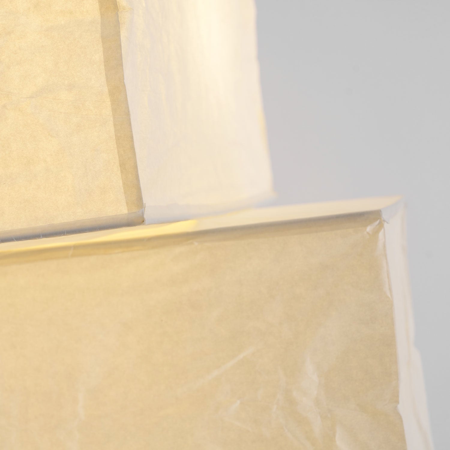 Sora Rice Stacked Paper Floor Lamp for Living Room & Bedroom