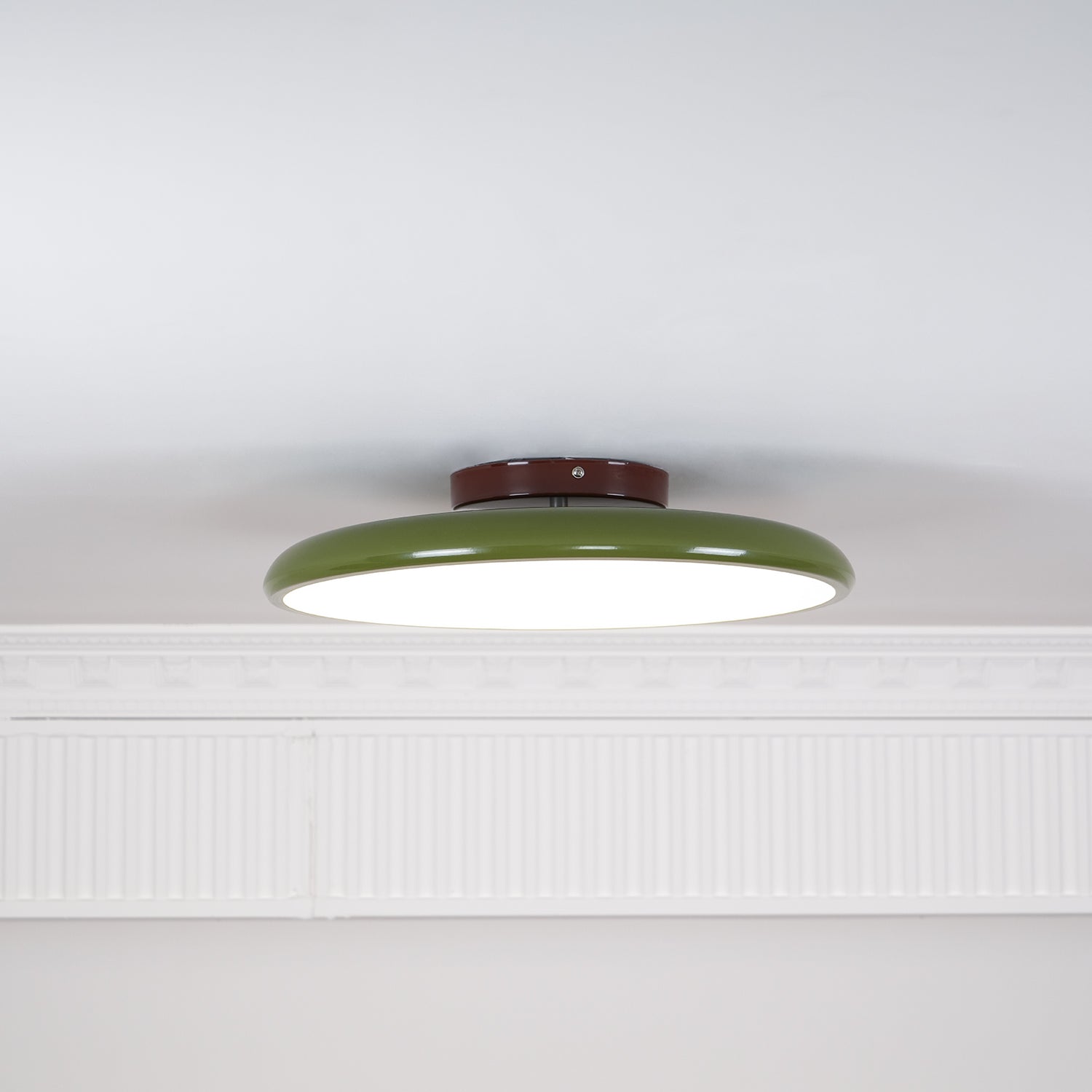 Pivot Adjustable Swing Arm Acrylic Ceiling Light for Sloped Ceilings