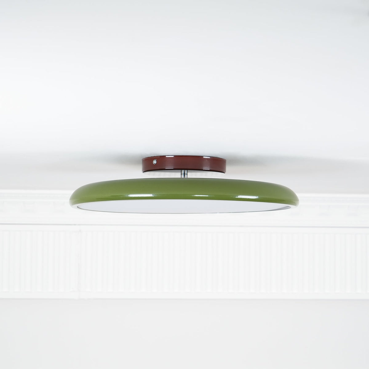 Pivot Adjustable Swing Arm Acrylic Ceiling Light for Sloped Ceilings