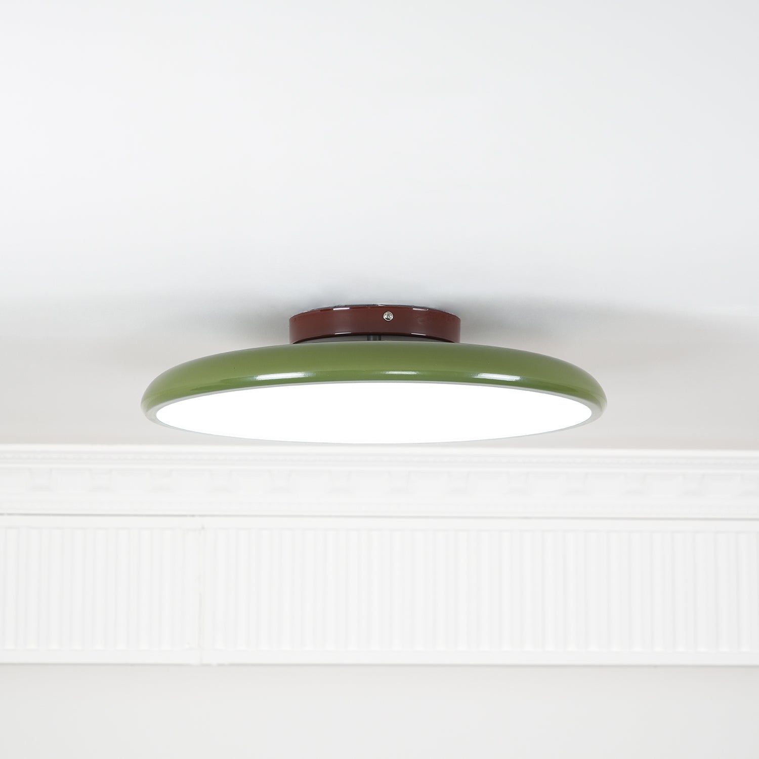Pivot Adjustable Swing Arm Acrylic Ceiling Light for Sloped Ceilings