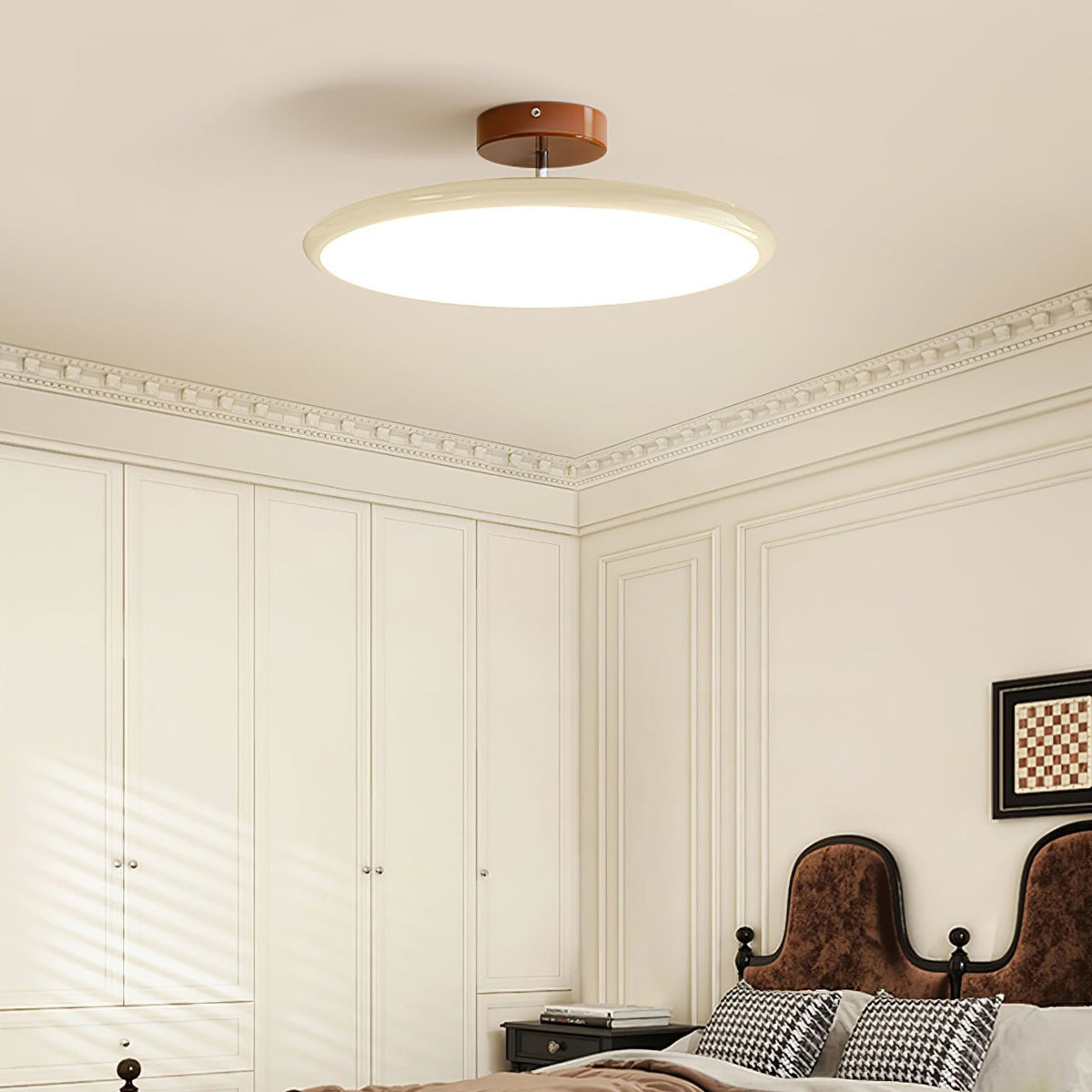 Pivot Adjustable Swing Arm Acrylic Ceiling Light for Sloped Ceilings