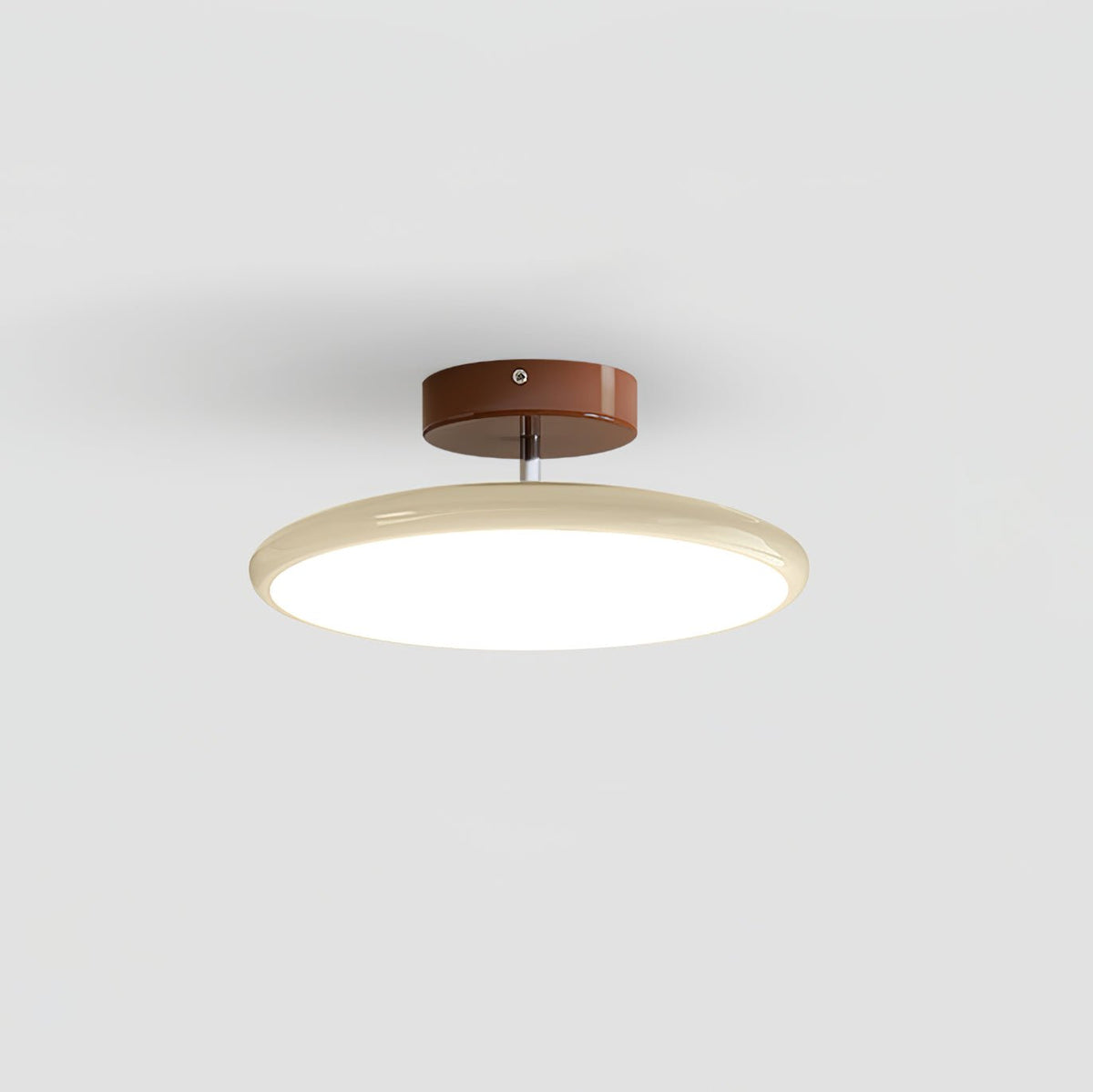 Pivot Adjustable Swing Arm Acrylic Ceiling Light for Sloped Ceilings