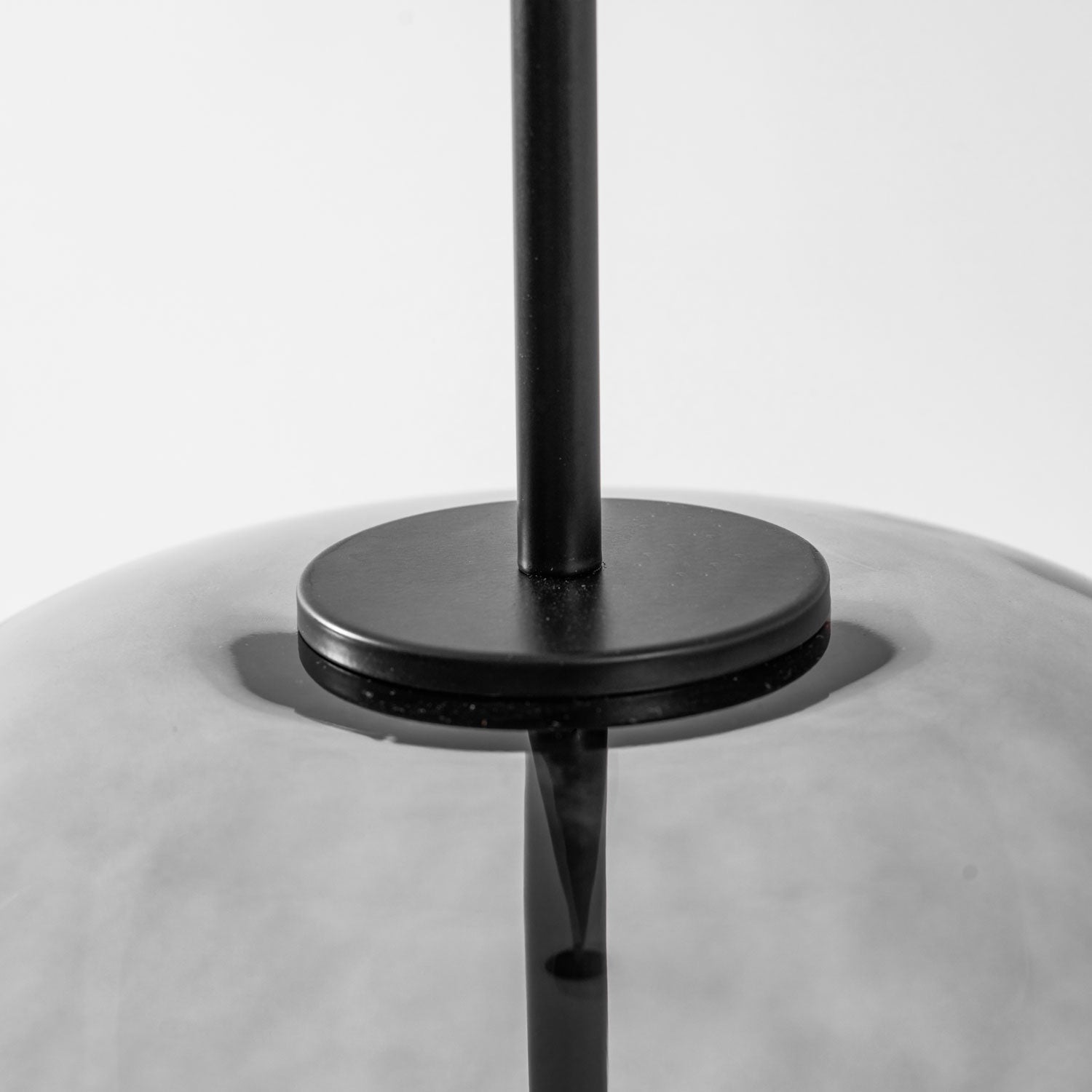 Fumo Hand-Blown Smoked Glass Pendant for Kitchen Island & Dining Room