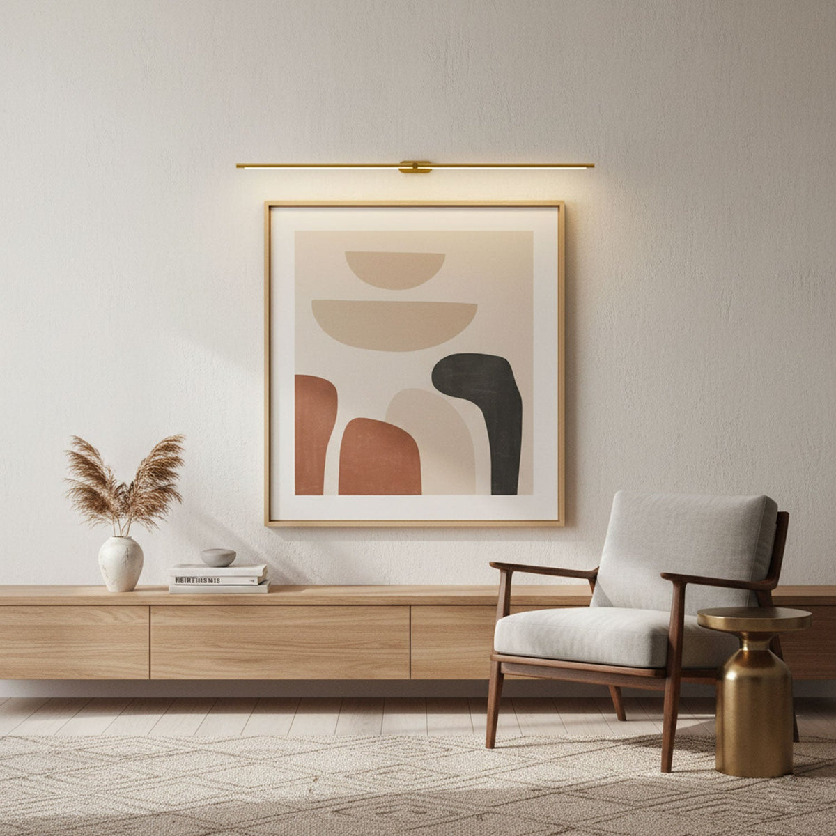 Linea Dimmable Aluminum Minimalist Wall Sconce for Bathroom & Hallway