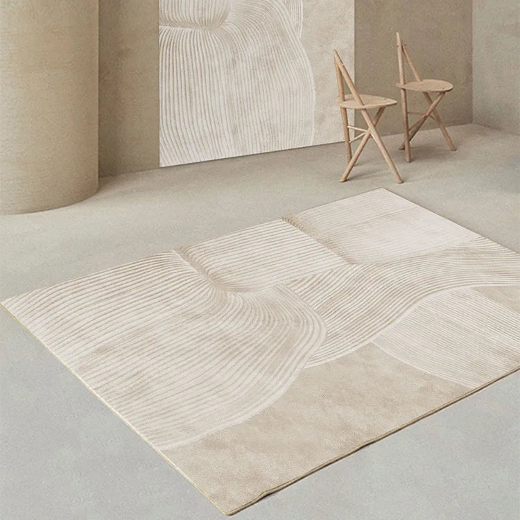 Piuma Plush High Pile Shag Area Rug for Bedroom and Living Room Floors