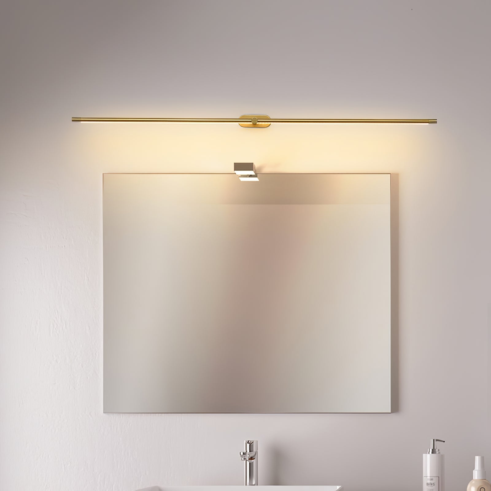 Linea Dimmable Aluminum Minimalist Wall Sconce for Bathroom & Hallway