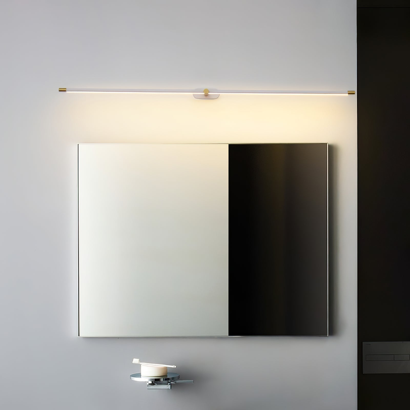 Linea Dimmable Aluminum Minimalist Wall Sconce for Bathroom & Hallway