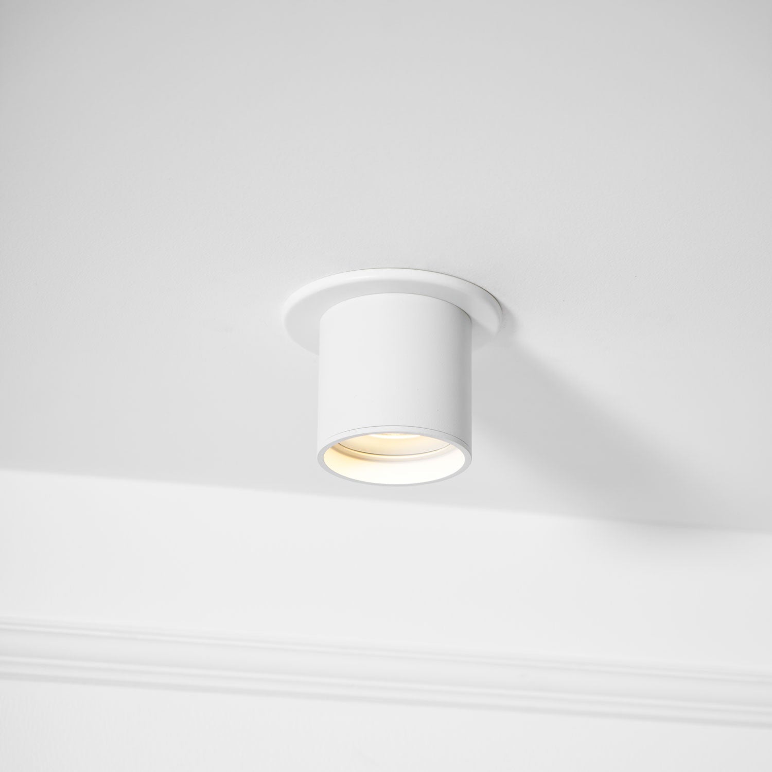 Kade Dimmable Aluminum Flush Mount Ceiling and Wall Light for Hallway