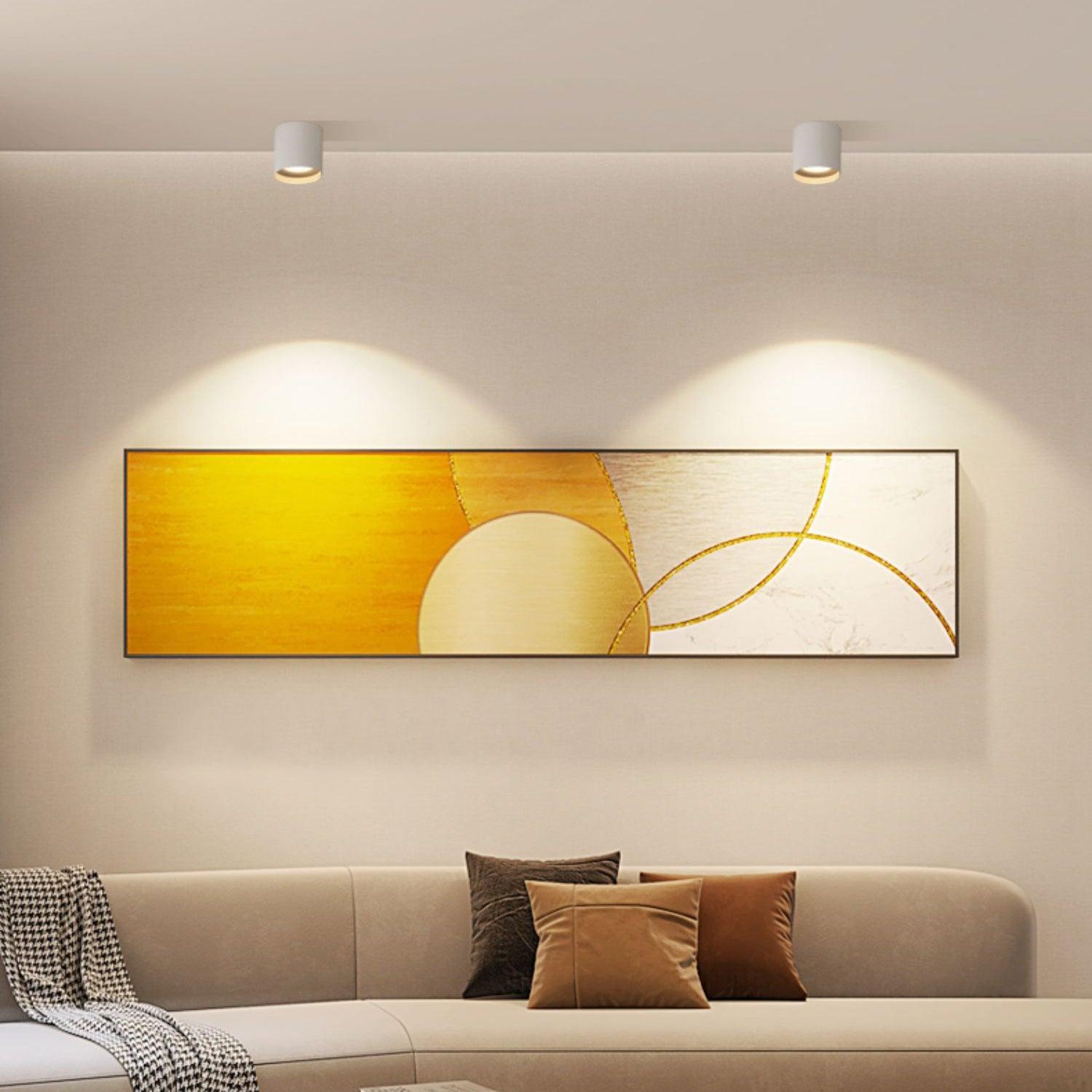 Kade Dimmable Aluminum Flush Mount Ceiling and Wall Light for Hallway