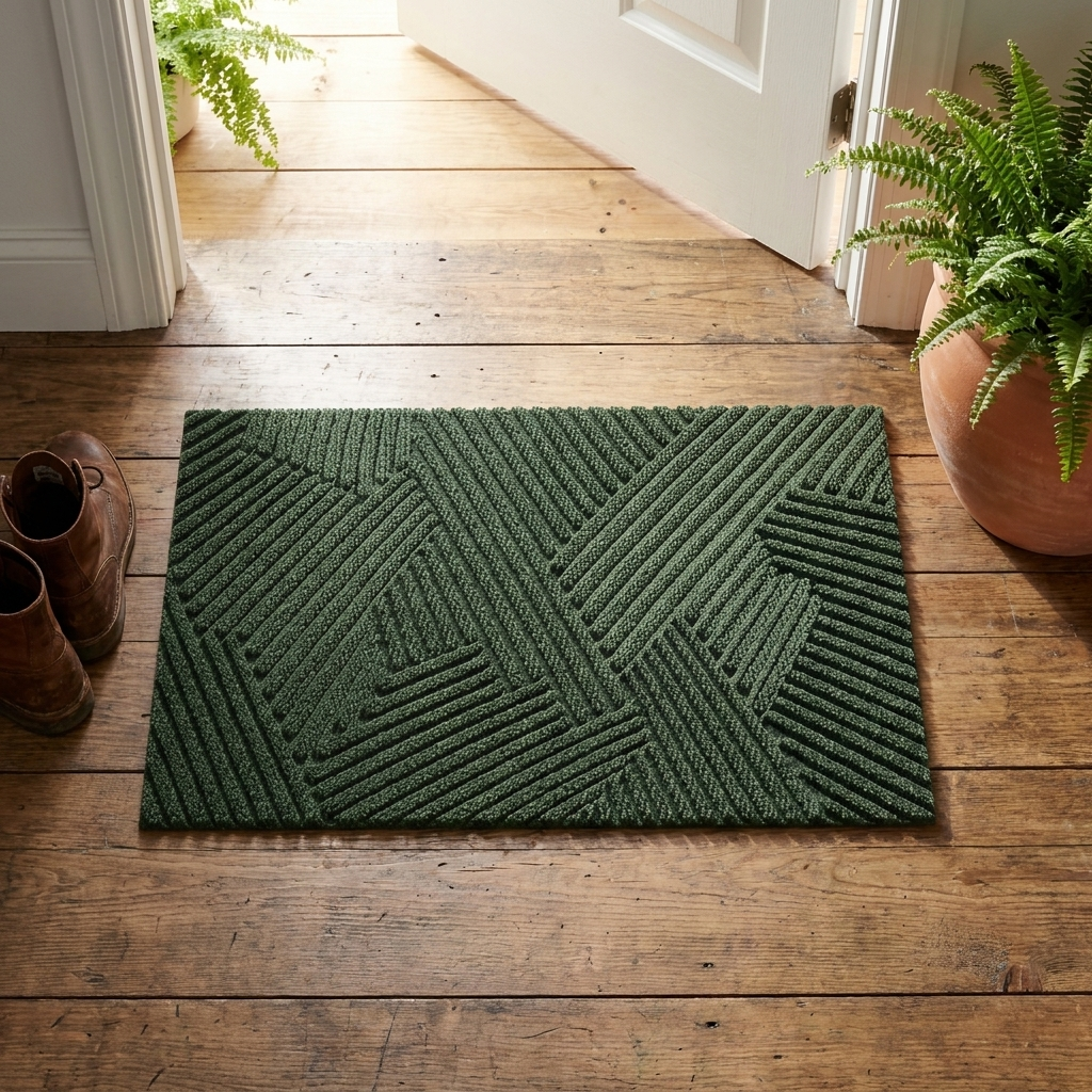 Soglia Non-Slip Dirt-Resistant Door Mat for Entryway & Hallway