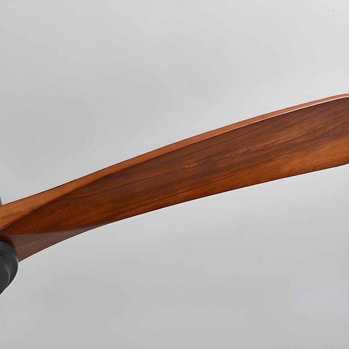 Kaze Solid Wood Quiet DC Ceiling Fan Light for Bedroom & Living Room