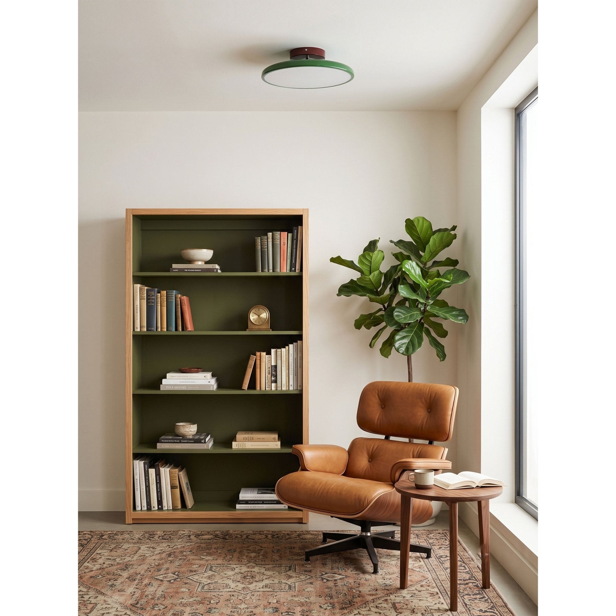Pivot Adjustable Swing Arm Acrylic Ceiling Light for Sloped Ceilings