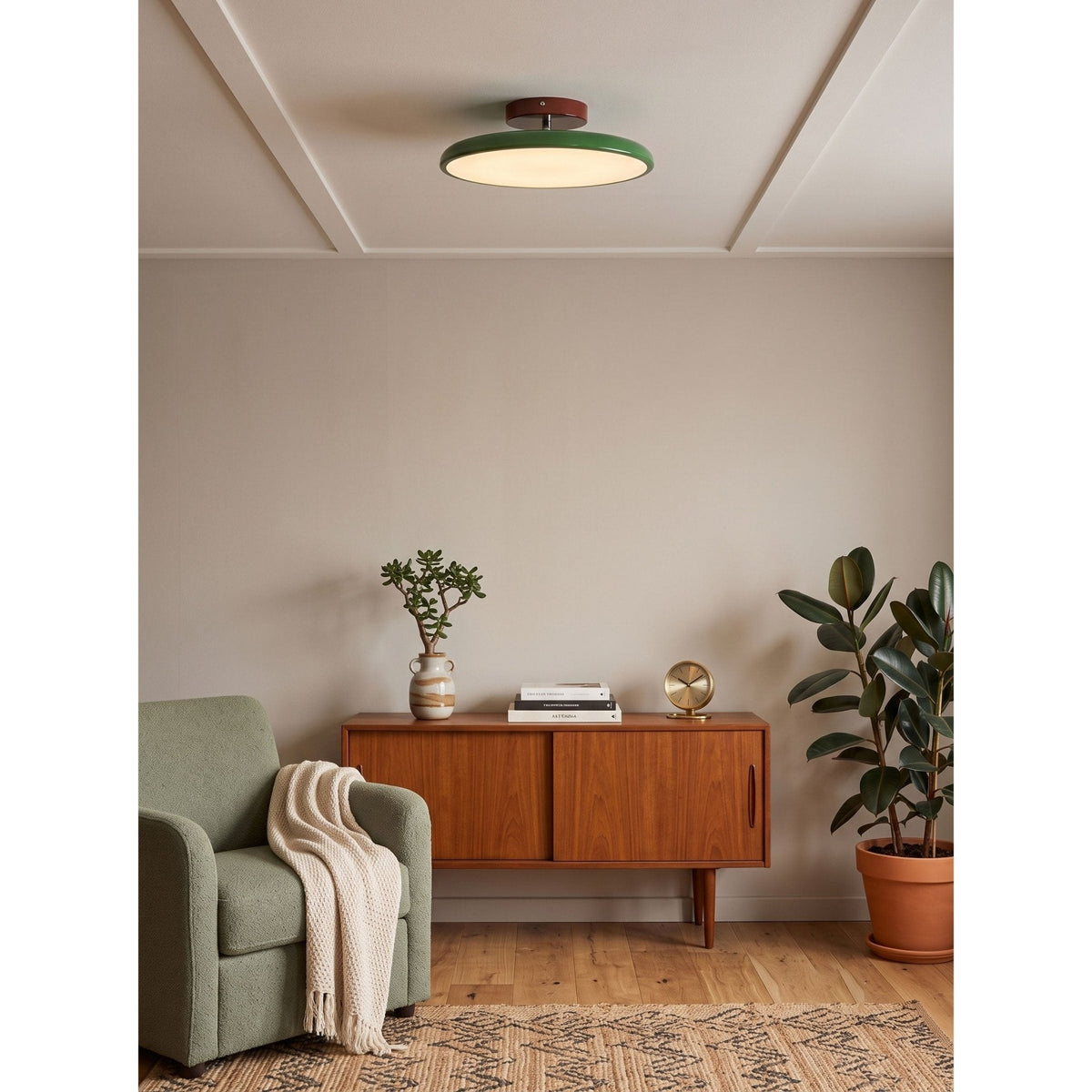 Pivot Adjustable Swing Arm Acrylic Ceiling Light for Sloped Ceilings