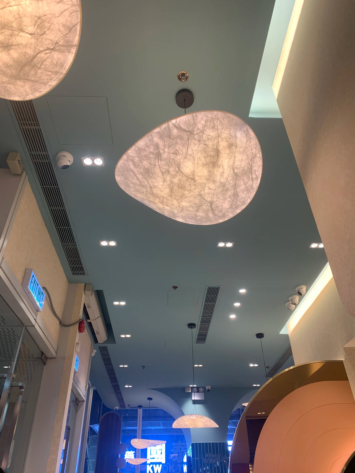 Seta Draped Silk Pendant Chandelier for Living & Dining Room