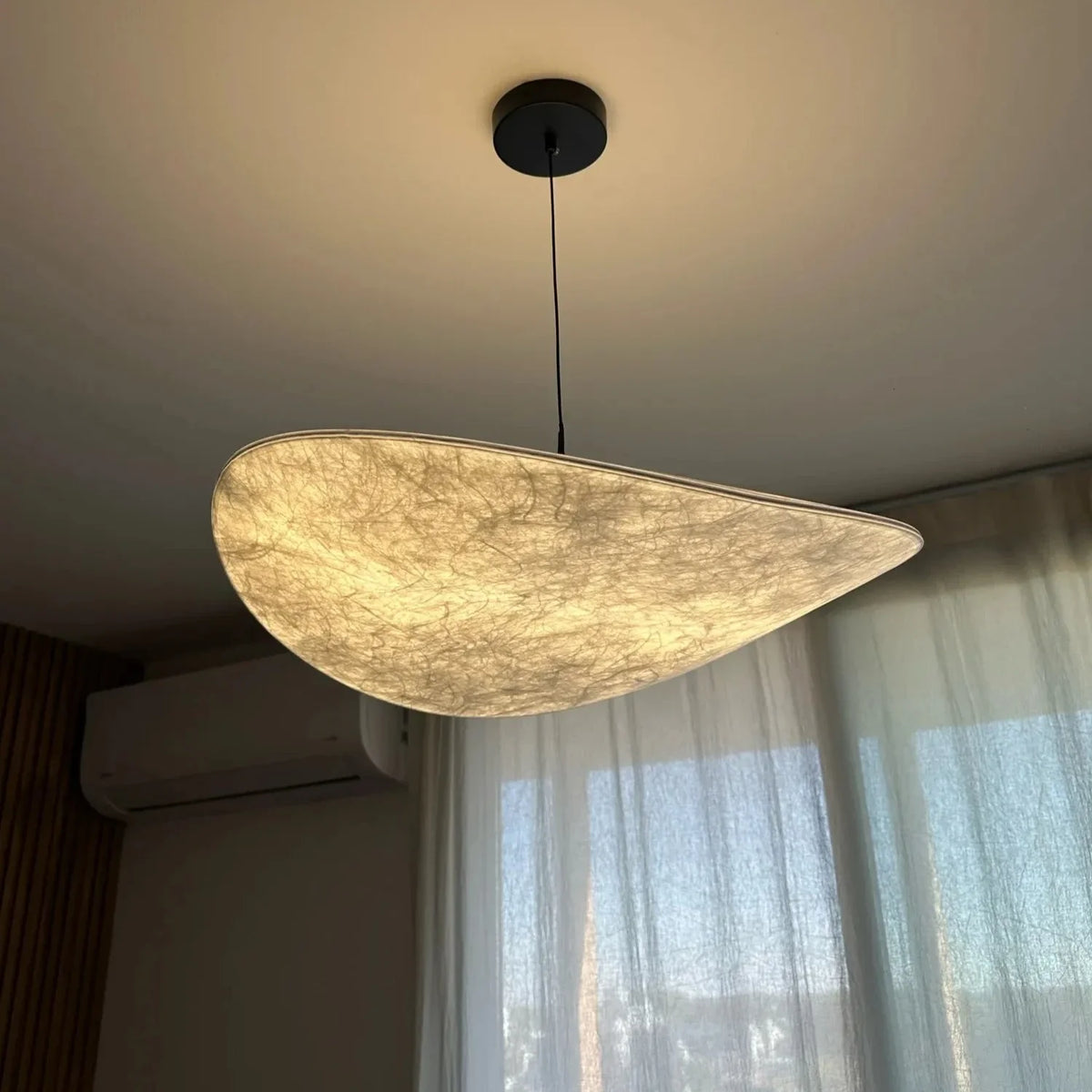 Seta Draped Silk Pendant Chandelier for Living & Dining Room