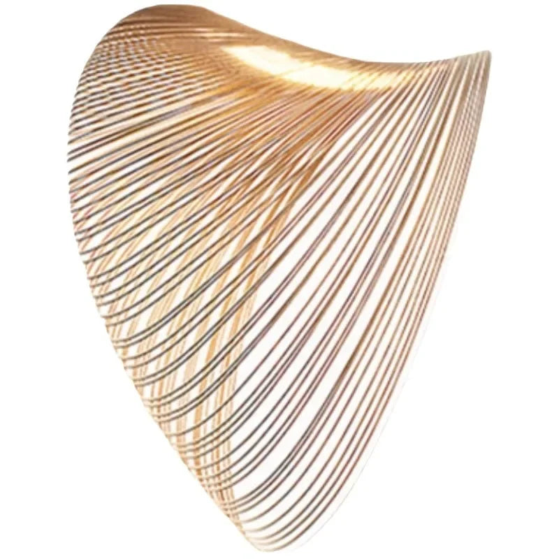 Nido Woven Wood Nest Pendant Light for Dining & Living Room