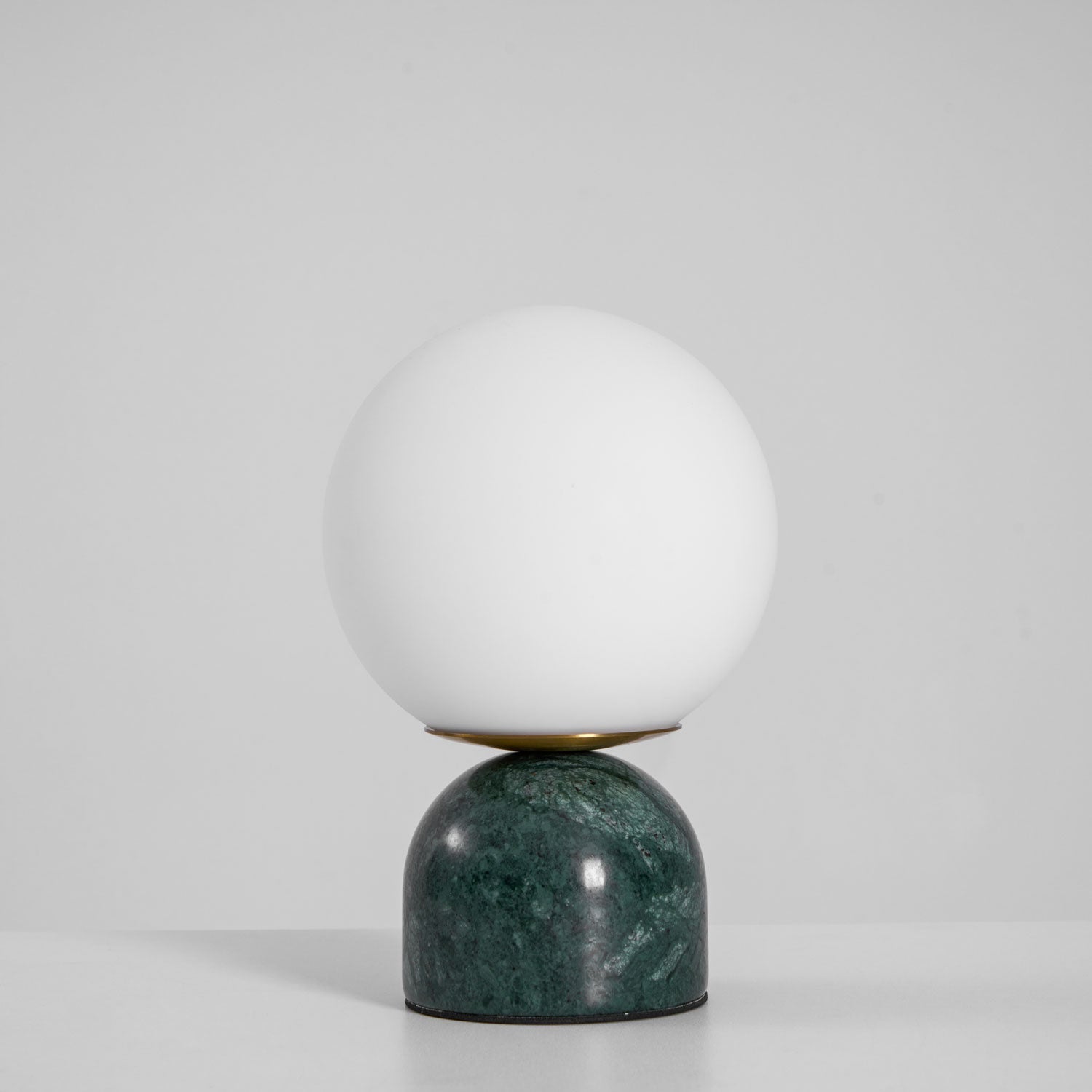 Marin Marble Base Glass Globe Table Lamp for Bedroom & Living Room