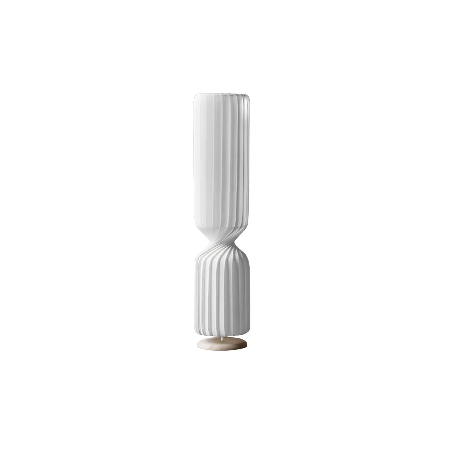 Spira Sculptural Twisted Paper Floor Lamp for Living Room and Bedroom
