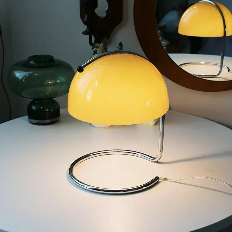 Ember Bauhaus Glass Globe Candle Warmer Lamp for Living Room