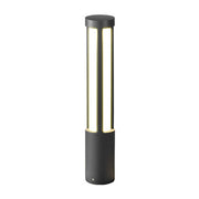 Stele Cylindrical LED Bollard Landscape Path Light for Garden Walkways