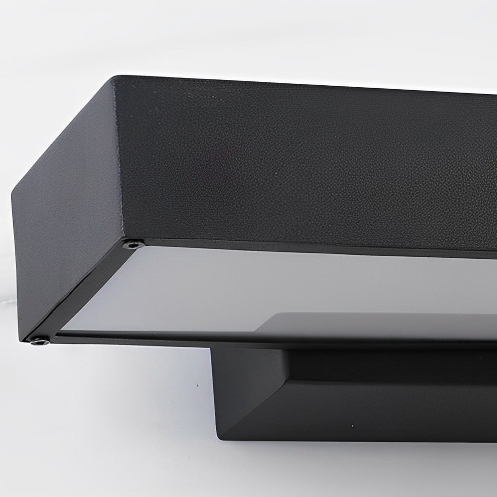 Vector Linear IP65 Outdoor Wall Light with Motion Sensor for Corridors