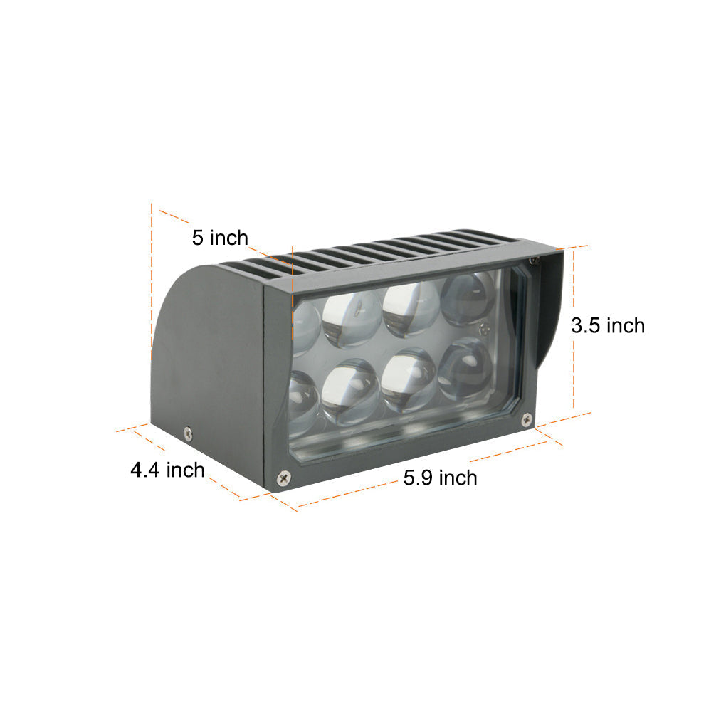 Aro Architectural Facade Spotlight IP65 for Courtyards and Doorways
