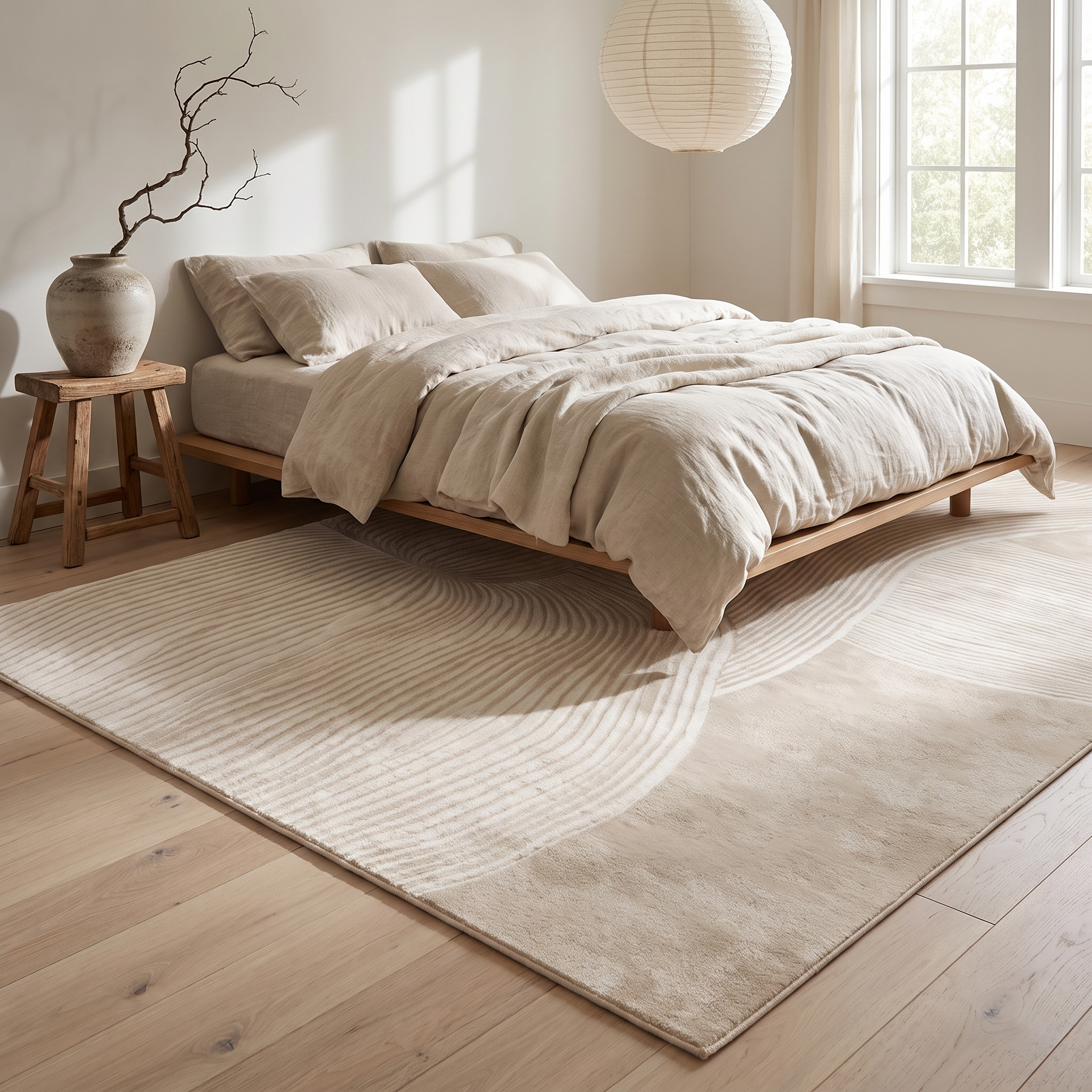 Piuma Plush High Pile Shag Area Rug for Bedroom and Living Room Floors